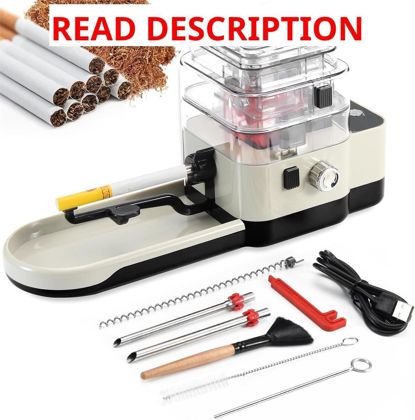 Cigarette Injector for Tubes Cream-Colored