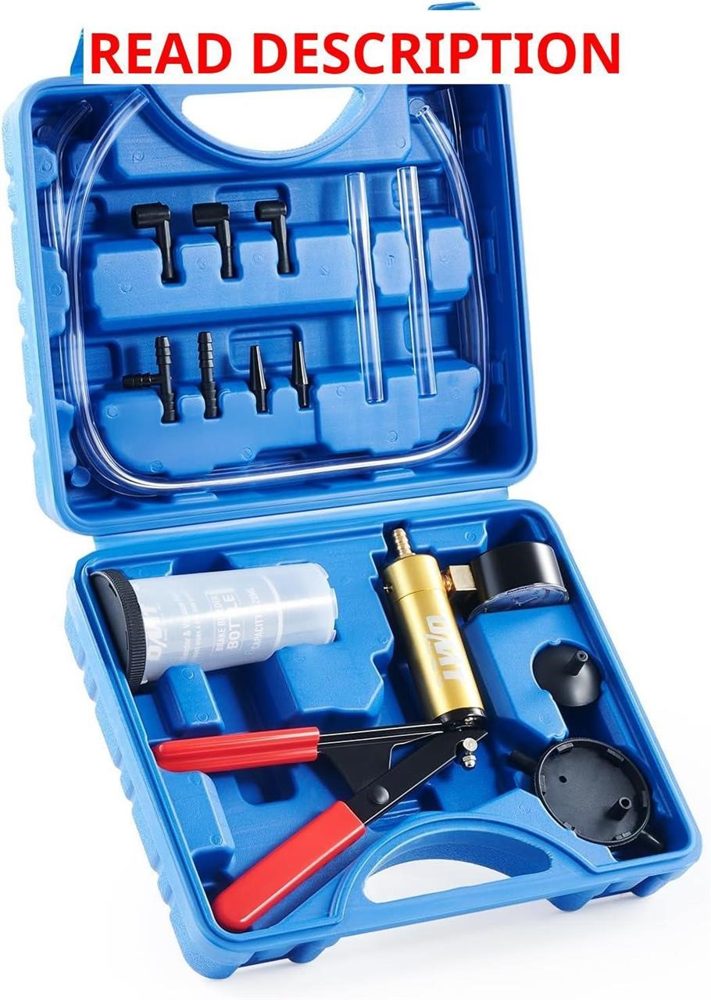 Orion Motor Tech Brake Bleeder Kit with Pump