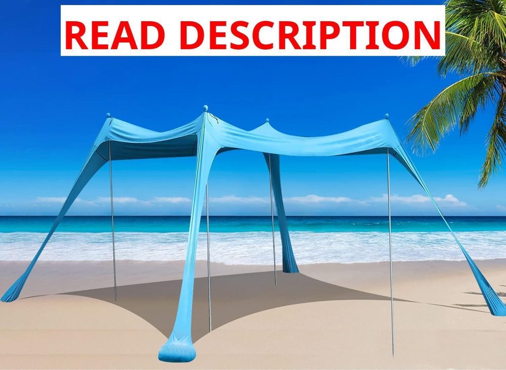 Family Beach Tent Canopy Sun Shade Pop Up