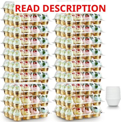 Gencywe 12-Pack Cupcake Carrier w/ Liners