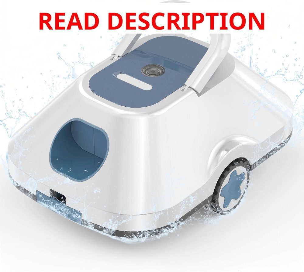 Robotic Pool Cleaner Smart Parking