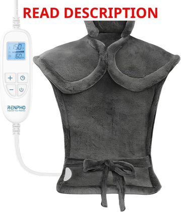 RENPHO Electric Heating Pad 6 Heat Levels