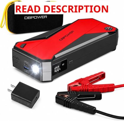 DBPOWER 3000A Jump Starter 18000mAh