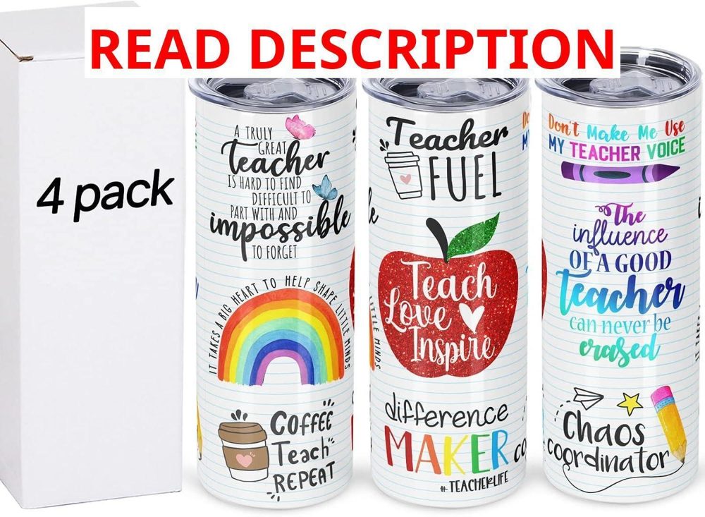 Teacher Appreciation Gifts 20 oz Tumbler