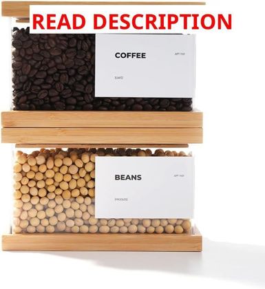 APT 1101 Bamboo Food Dispenser | Kitchen Org