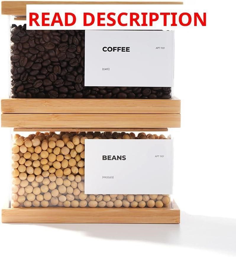 APT 1101 Bamboo Food Dispenser | Kitchen Org