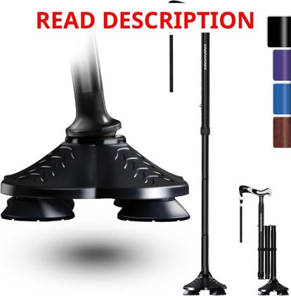 KingPavonini Folding Cane Aluminum Stability