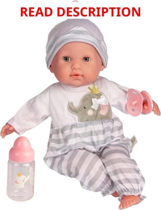 JC Toys Berenguer 15" Soft Baby Doll