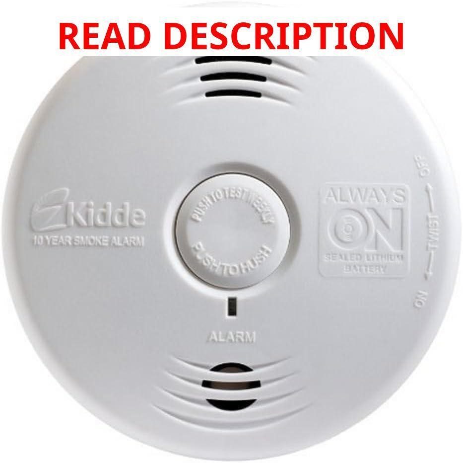 Kidde Smoke Detector 10-Year Battery White