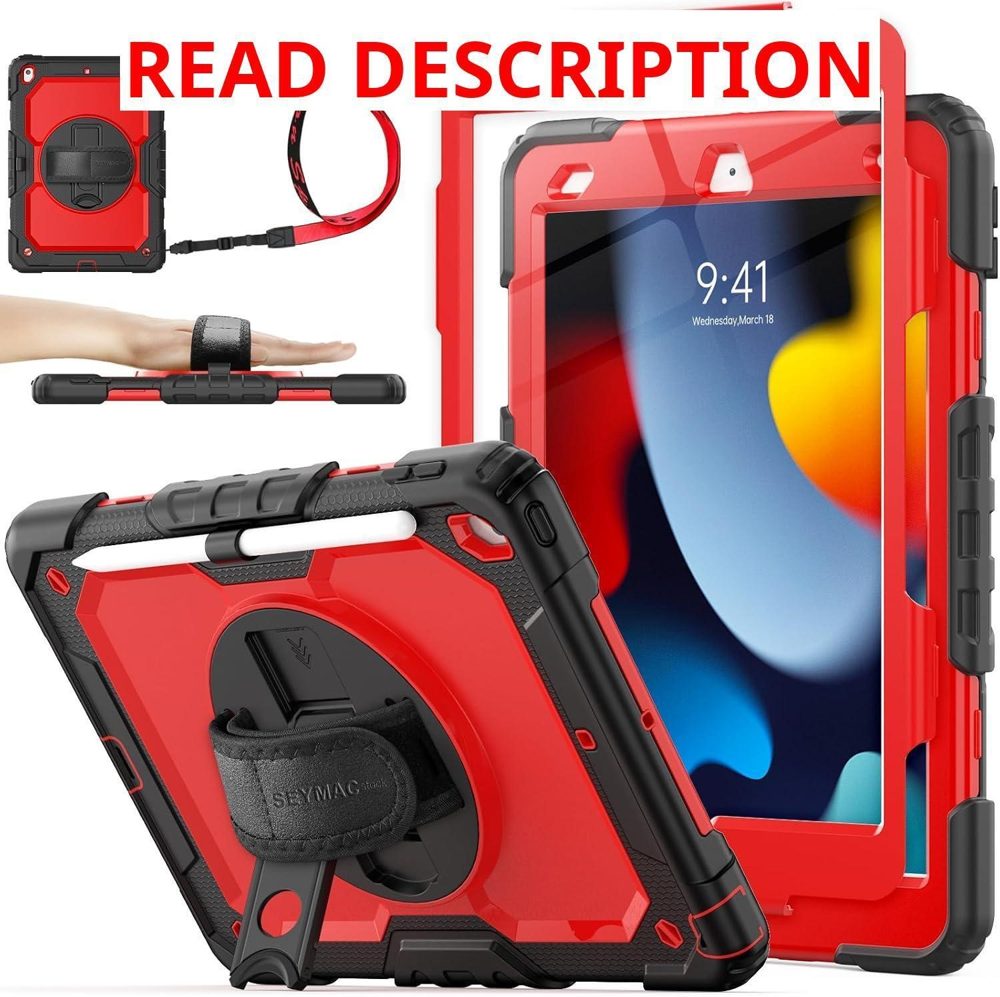 SEYMAC iPad 10.2 Case 9th/8th/7th Gen