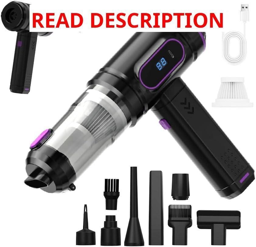 Mini Handheld Car Vacuum 15000PA 2-in-1