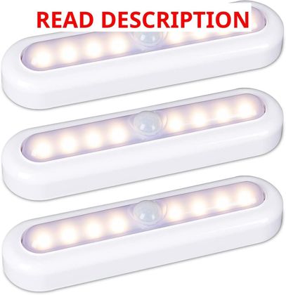 STAR-SPANGLED 3-Pack 7" Motion Sensor Lights