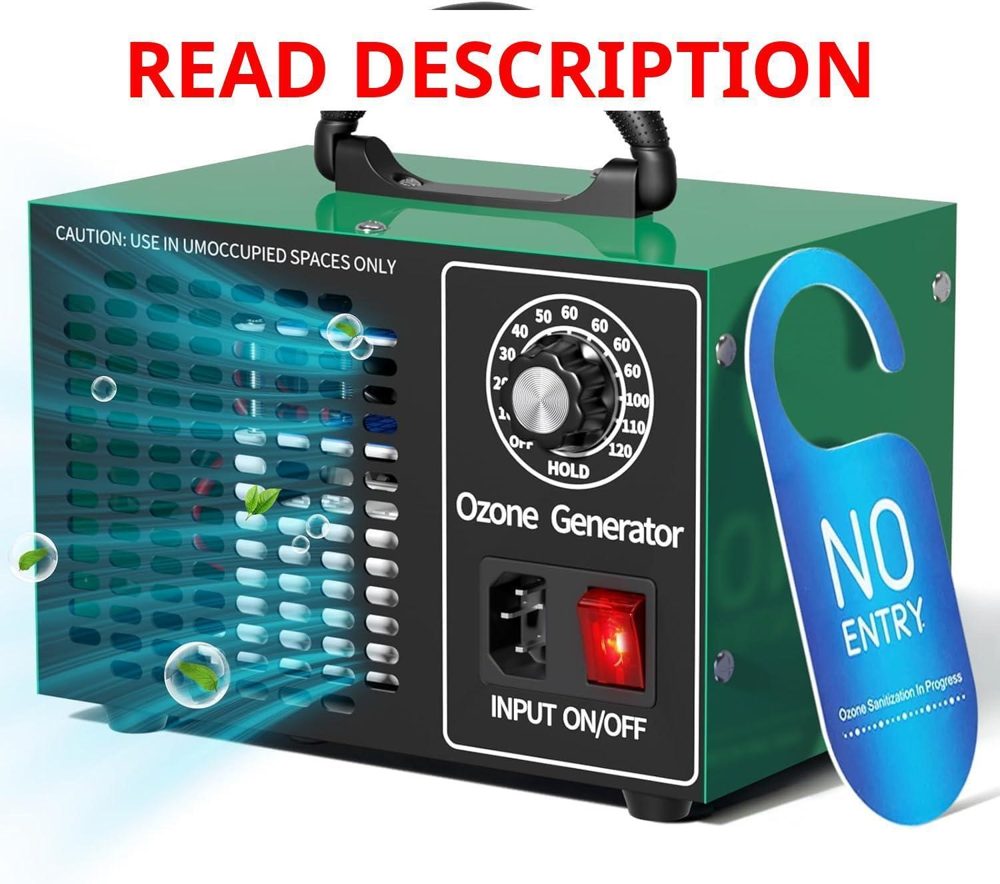 Ozone Generator 68000mg/h for Odor Removal
