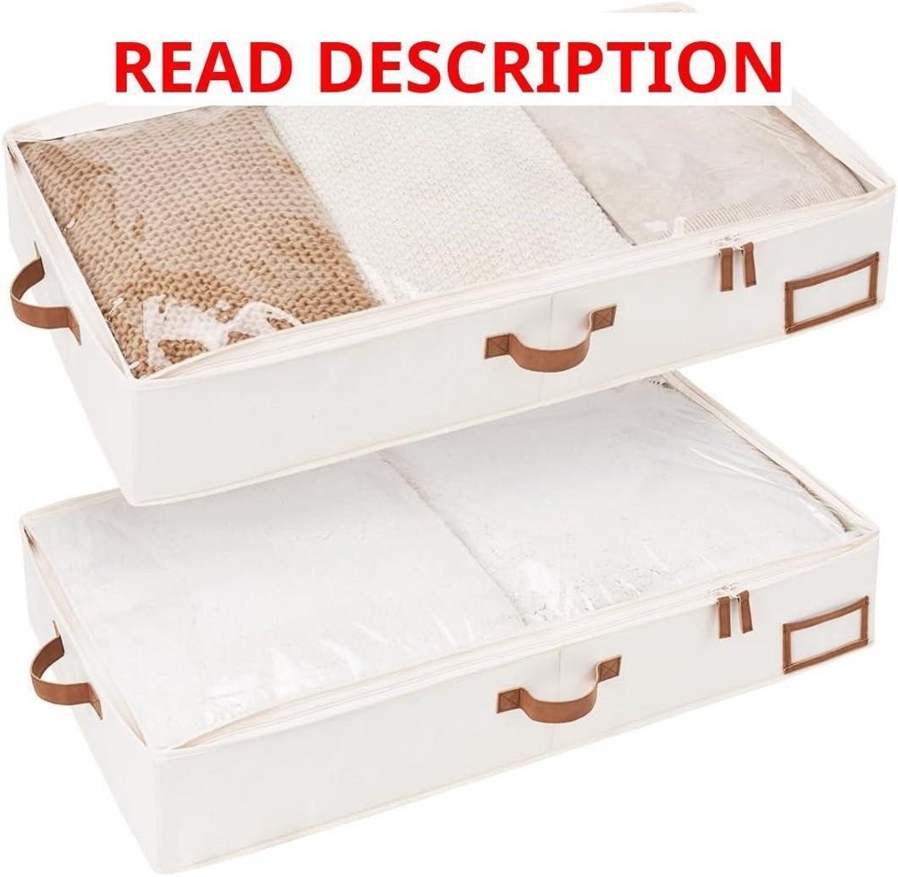 StorageWorks Under Bed Storage Containers