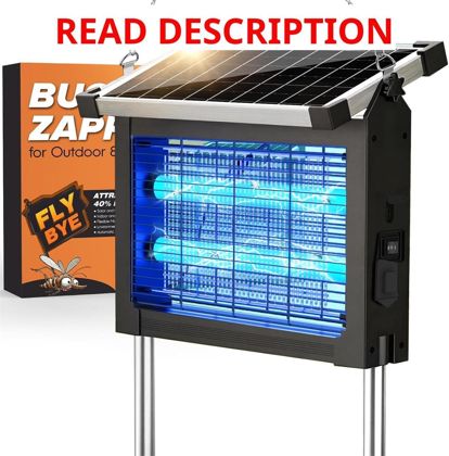 Solar Bug Zapper 4500V Solar Panel
