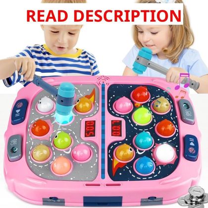 Toy Whack Game Mole for Girls - 3-12 yrs Toys