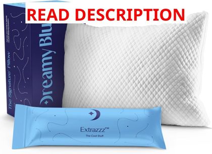 DreamyBlue Signature Pillow w/Loft (Queen)
