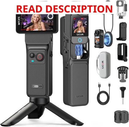 SJCAM C400 4K Pocket Cam 2.29" Touch Screen