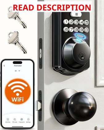 Veise VE012W-K Built-in WiFi Smart Lock