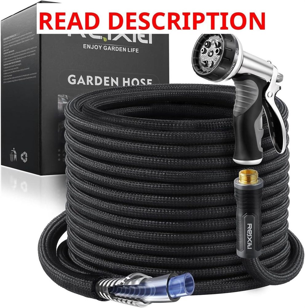 Relxitl Garden Hose 100FT Sprayer