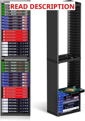 Nargos Game Storage Stand for PS5/PS4/Xbox
