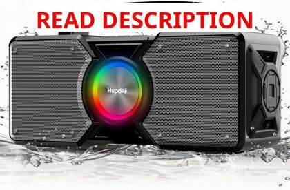 Hupoaf Bluetooth 160W Outdoor Speaker