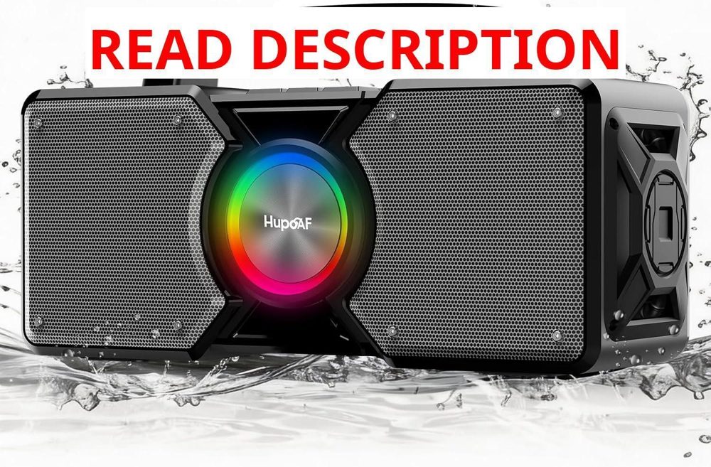 Hupoaf Bluetooth 160W Outdoor Speaker