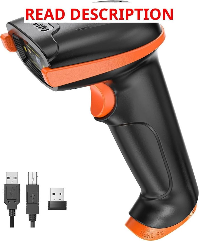 Tera Barcode Scanner Wireless 1D Laser Reader