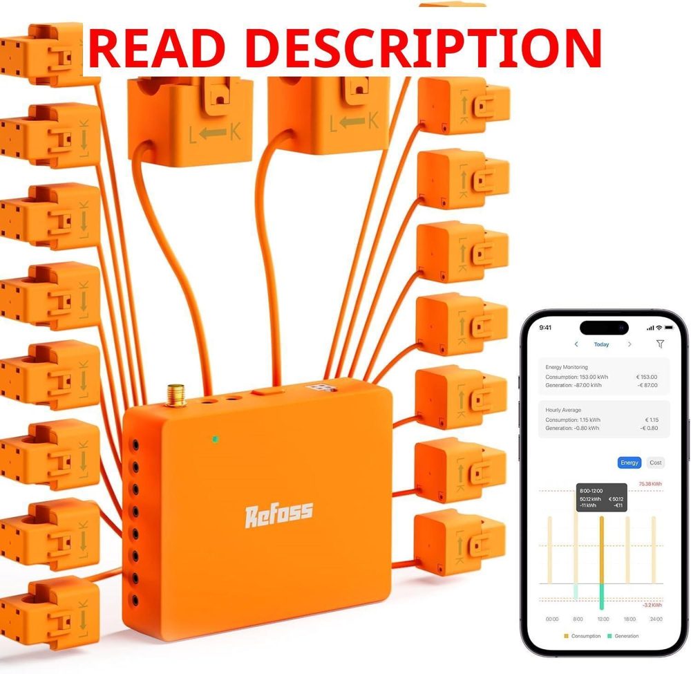 Refoss Smart Home Energy Monitor with API