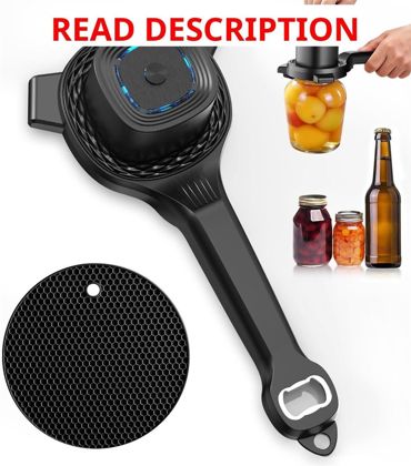 Electric Jar Opener with Power-Clamp