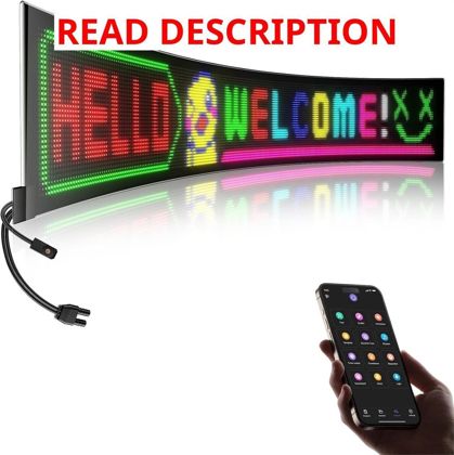Programmable LED Sign P5 Store Display