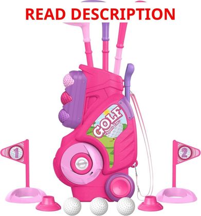 Liberry Toddler Golf Set   1-4 Years (Pink)