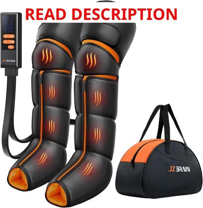 JZBRAIN Leg Massager with Heat & Compression