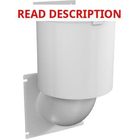 Dryer Vent Cover 4" (White) UV Resistant