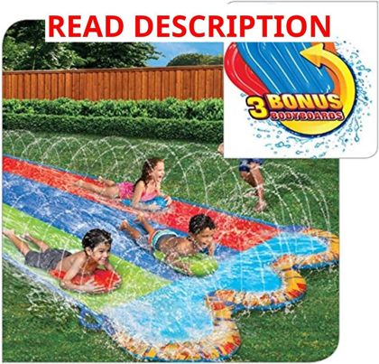 Banzai Triple Racer 16 Ft Water Slide