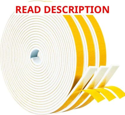 Yotache White Window Seal Tape 3 Rolls
