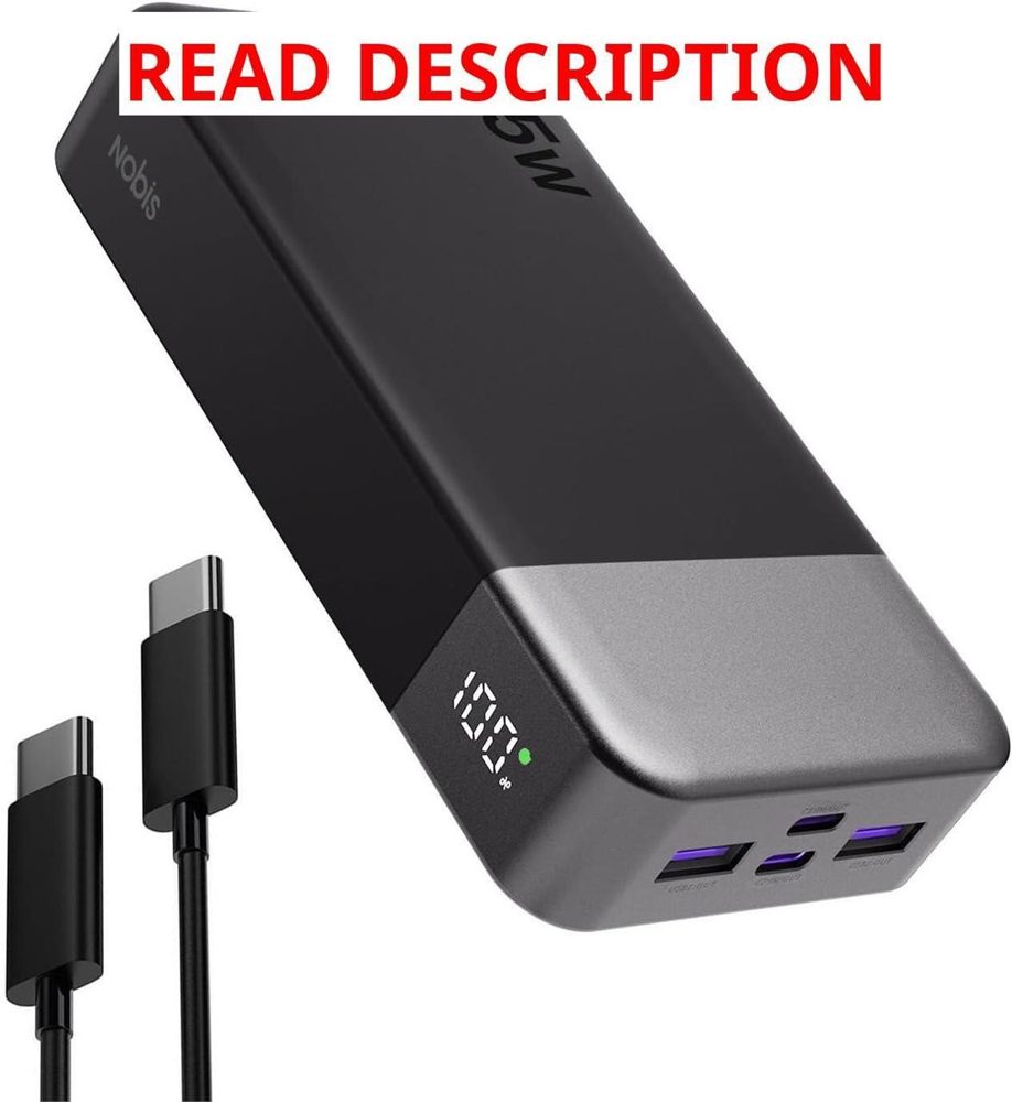 NOBIS 45W 20000mAh Power Bank Fast Charge