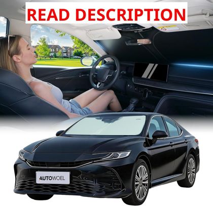 Toyota Camry Windshield Sun Shade 2018-2026