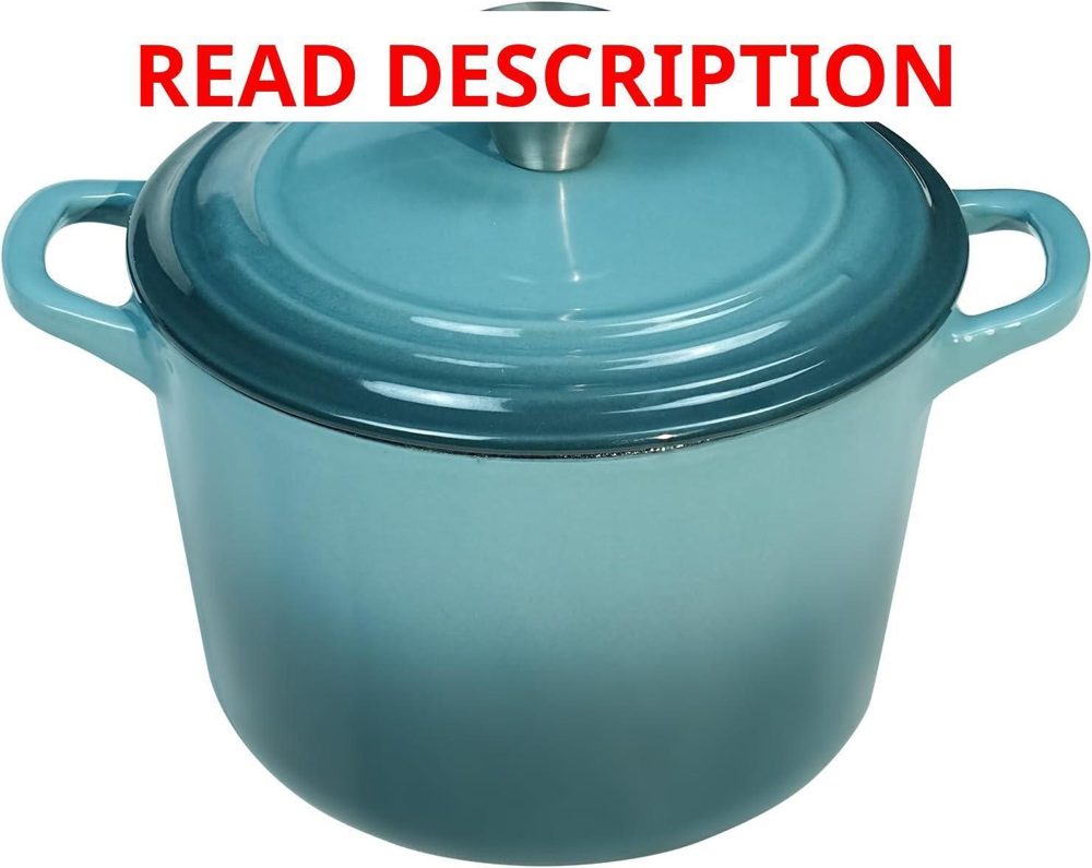 Flavehc Dutch Oven Pot 2.8 Qt Slateblue