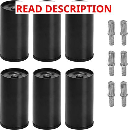 5" Metal Bed Legs for Adjustable Bed Base (6)
