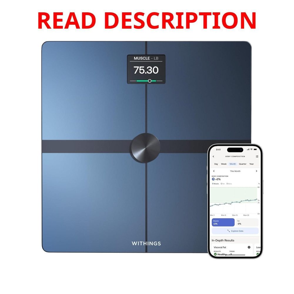 Withings Body Smart Scale - Wi-Fi/Bluetooth