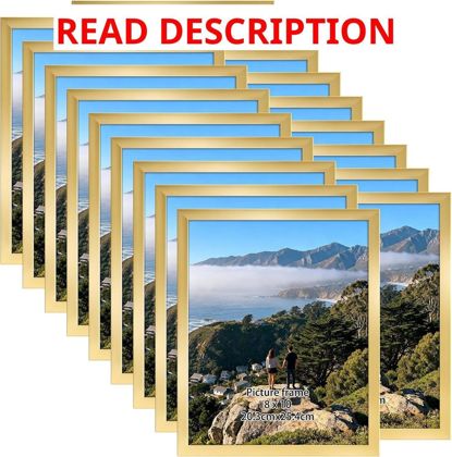Giftgarden 8x10 Frame Set of 18 Gold