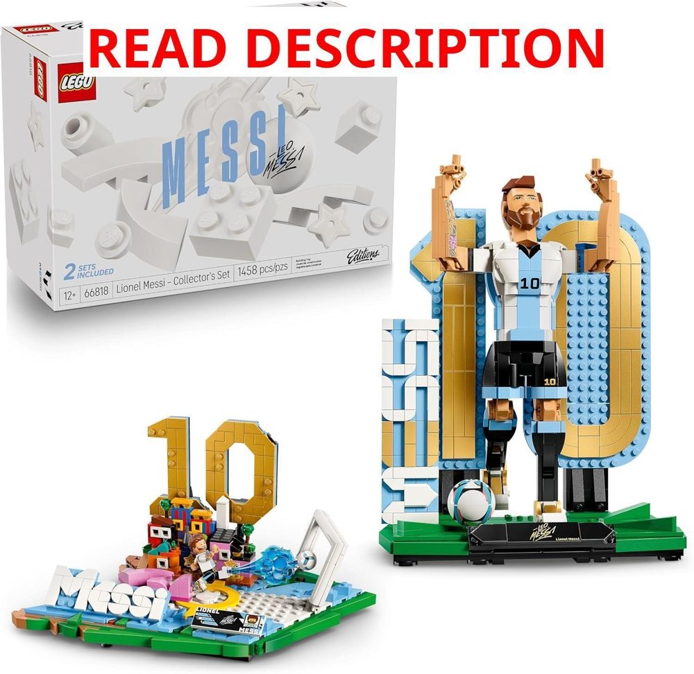 LEGO Lionel Messi Collector Set 66818