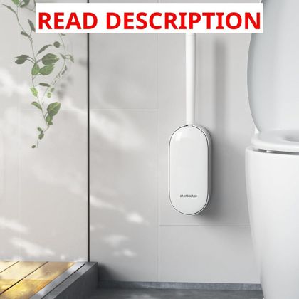 OSCIOSS Toilet Brush & Holder (White)