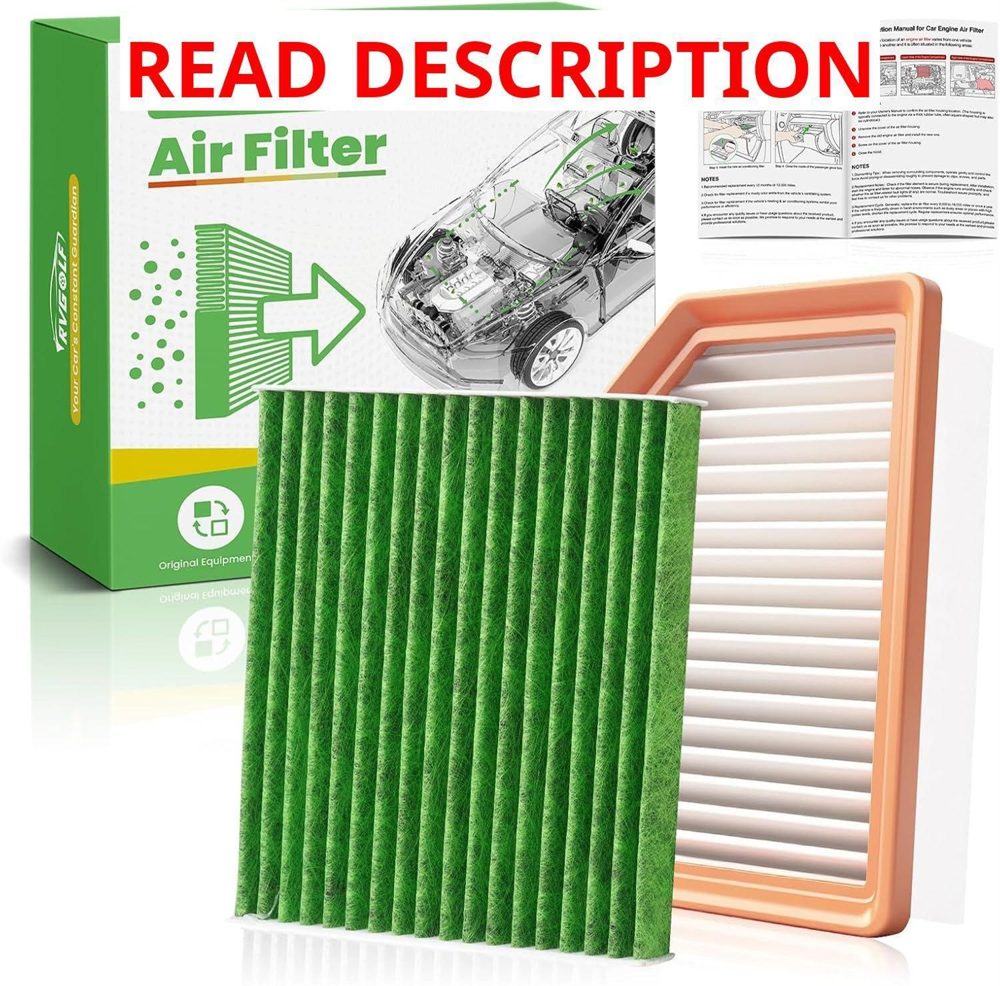 Nissan Rogue Engine Cabin Air Filter Set