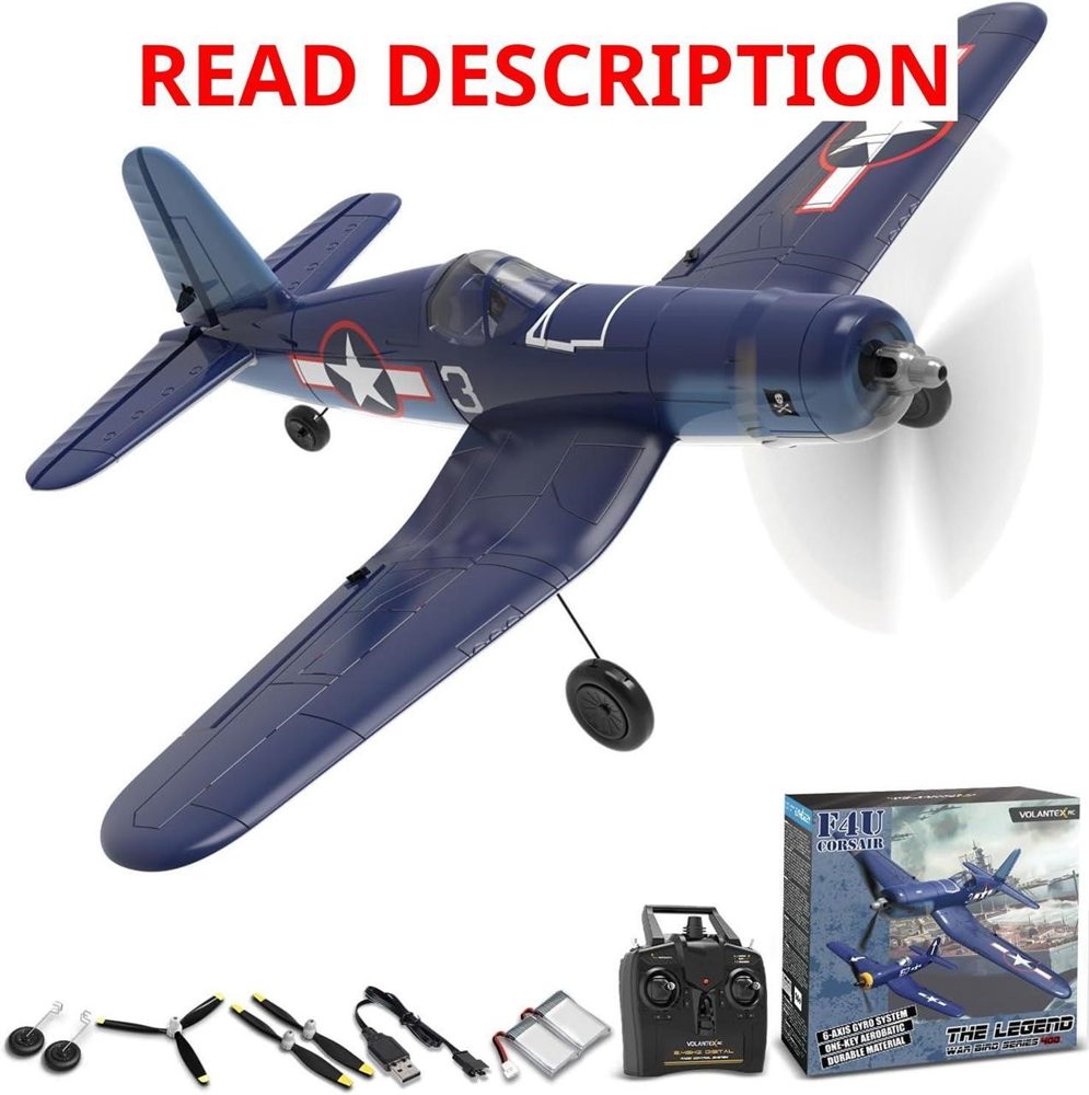 Volantex RC Plane F4U Corsair 4CH 2.4Ghz