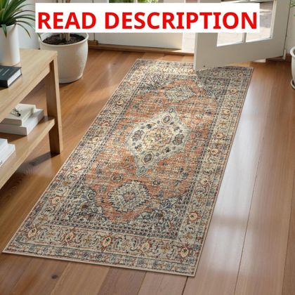 Lahome Oriental Small Area Rug 2x4 Soft