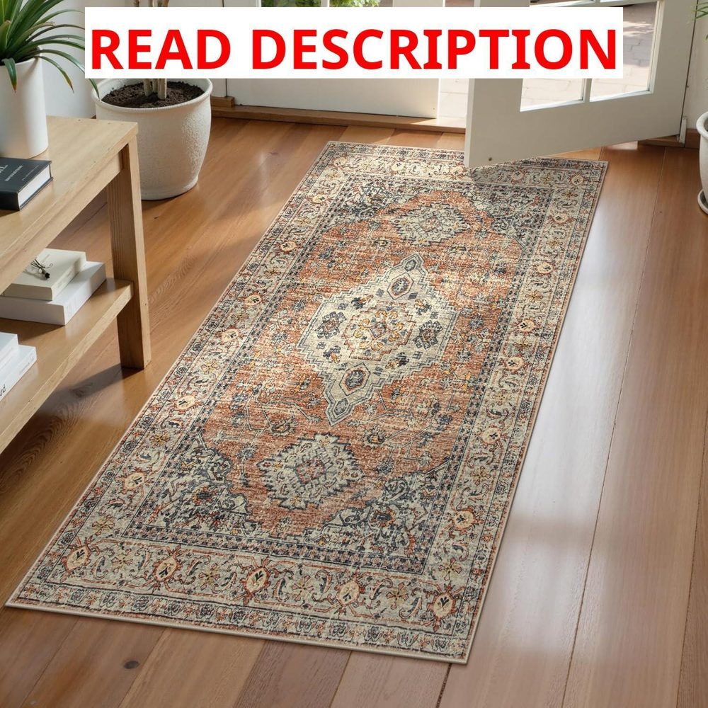 Lahome Oriental Small Area Rug 2x4 Soft