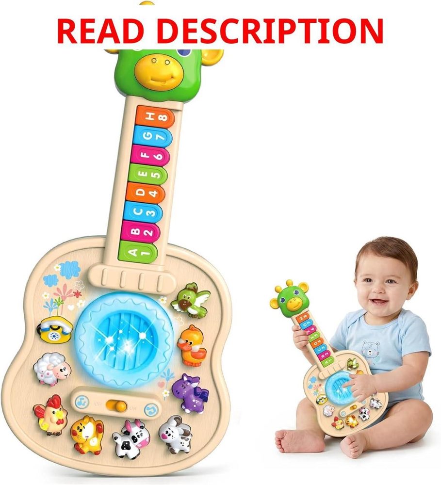 Musical Giraffe Guitar Toys for Toddlers