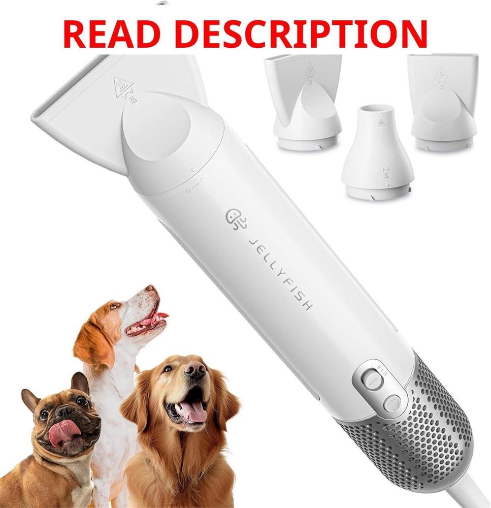 Jellyfish Handheld Dog Dryer - 2 Speeds